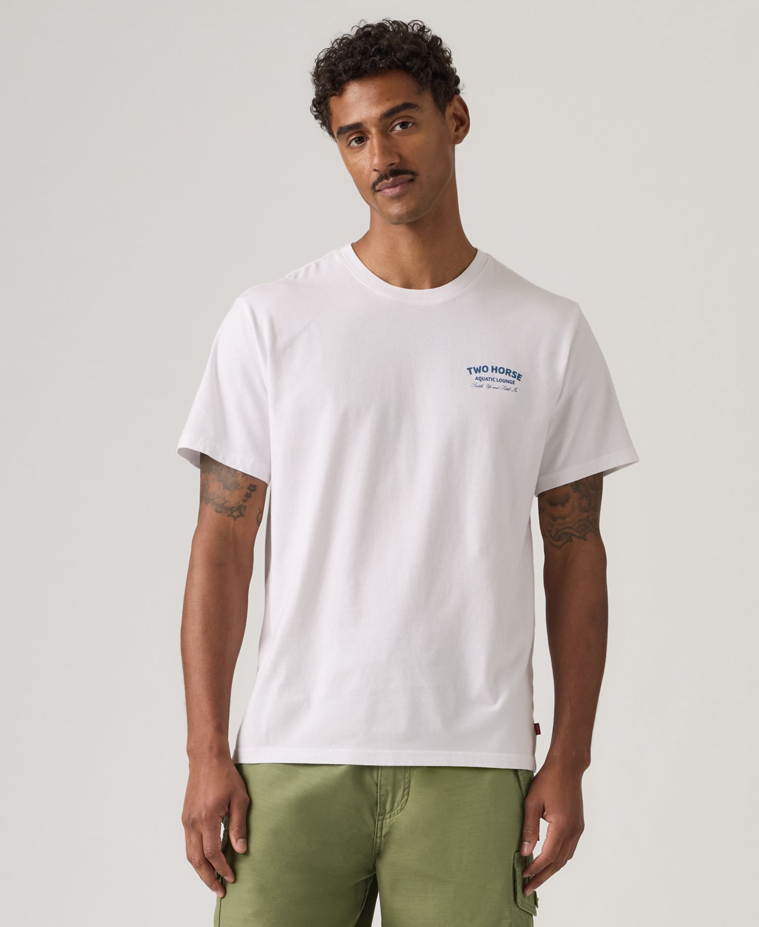 Men's Relaxed-Fit Logo Graphic T-Shirt