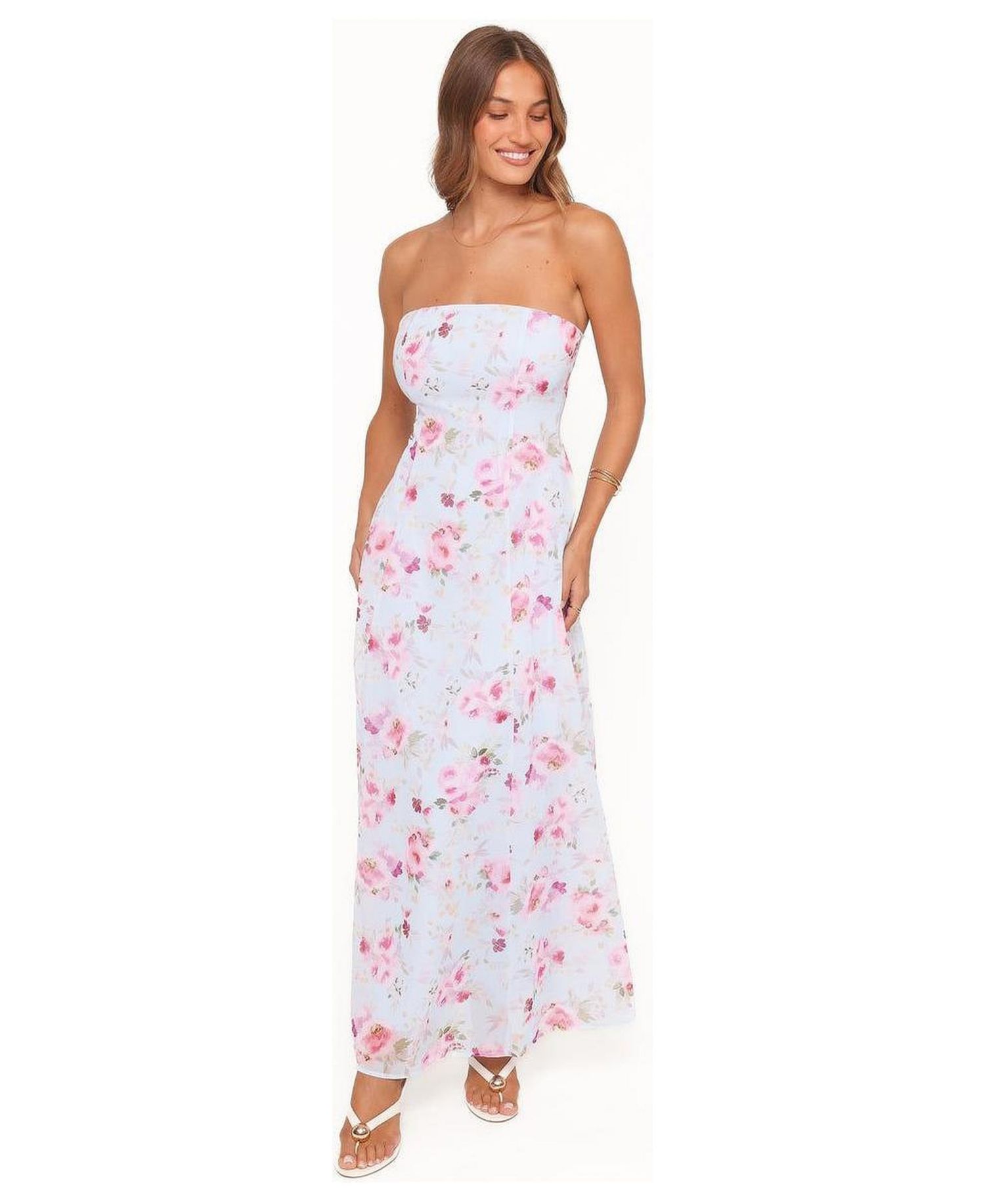 Women's Vegas Strapless Maxi Dress