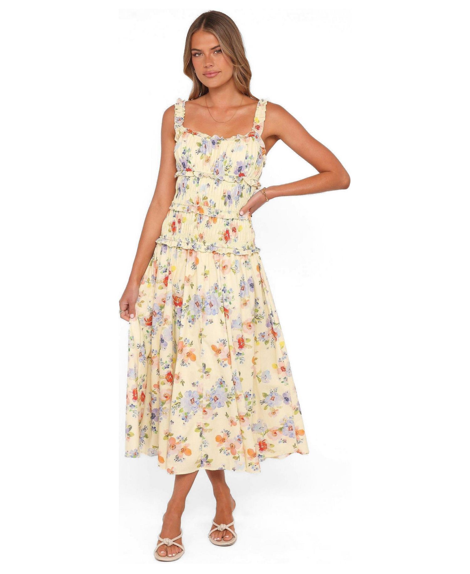 Women's Enola Gather Midi Dress