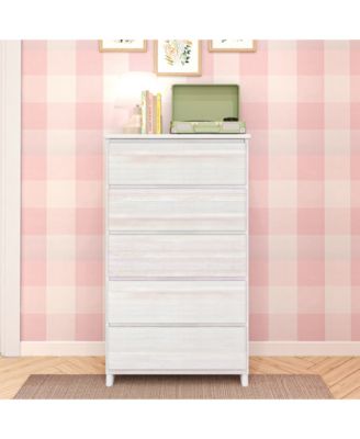 Max and Lily Farmhouse 5 Drawer Dresser.