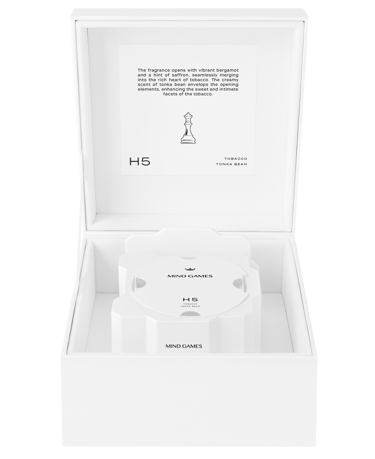 Mind Games H5 Tobacco Tonka Bean Luxury Candle, 10 oz.