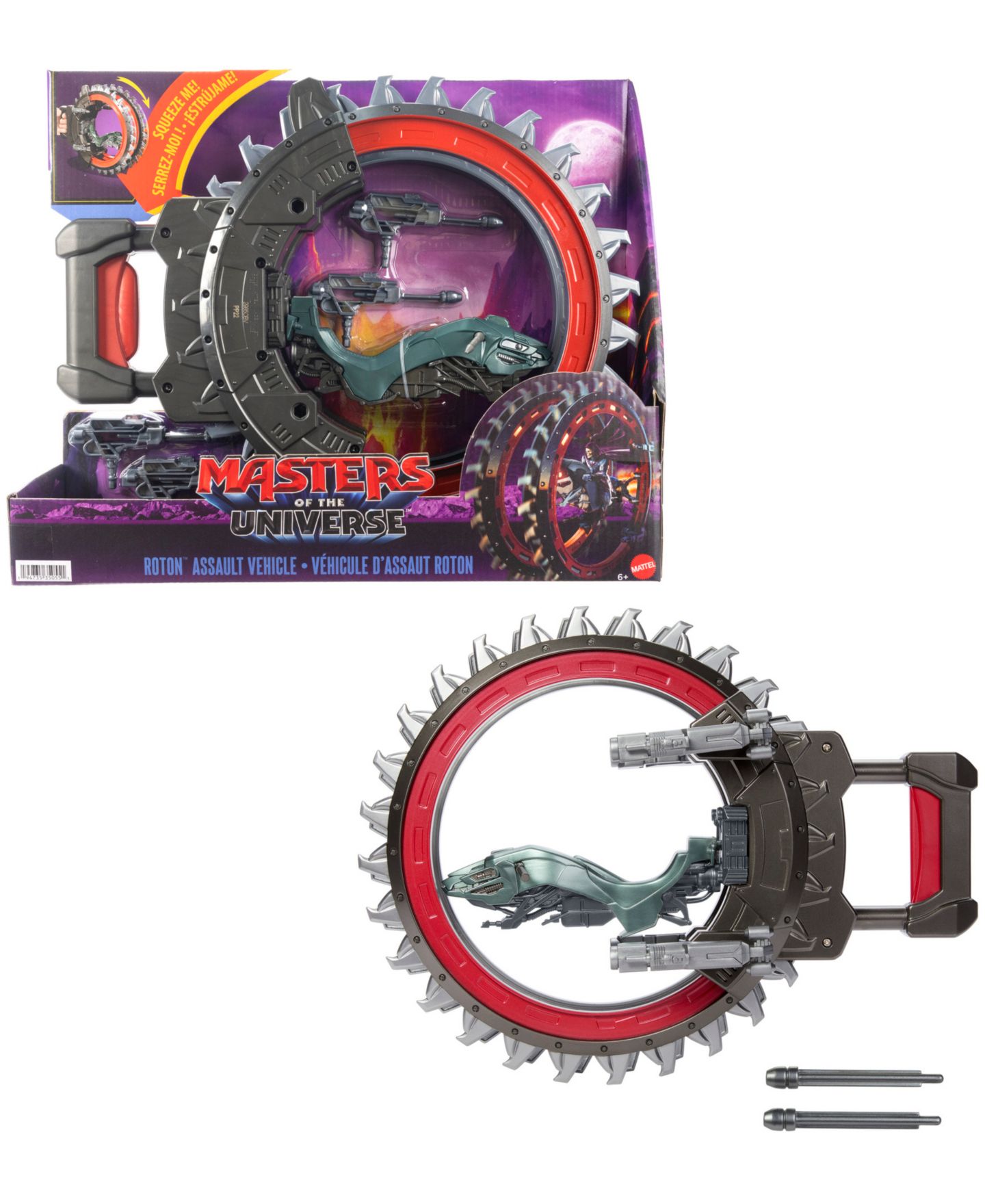 Детские фигурки Masters Of the Universe Roton Rotating Blades Assault Vehicle, Ages 6+ — фото 6