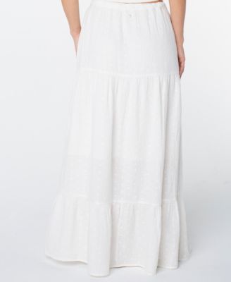 Roxy Women's Side Street Tiered Maxi Skirt - Macy's