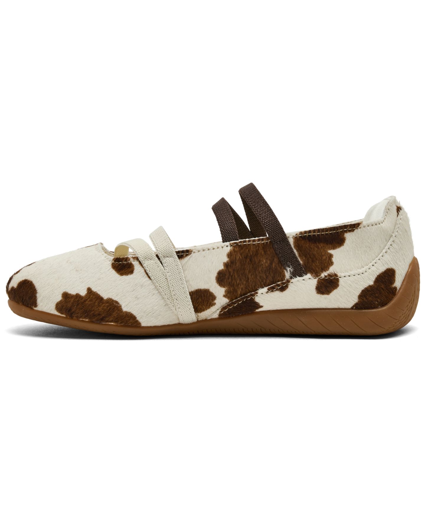 Обувь Puma Women's Speedcat Cow Print Ballet Shoes, цвет: Шоколадный / Белый — фото 3