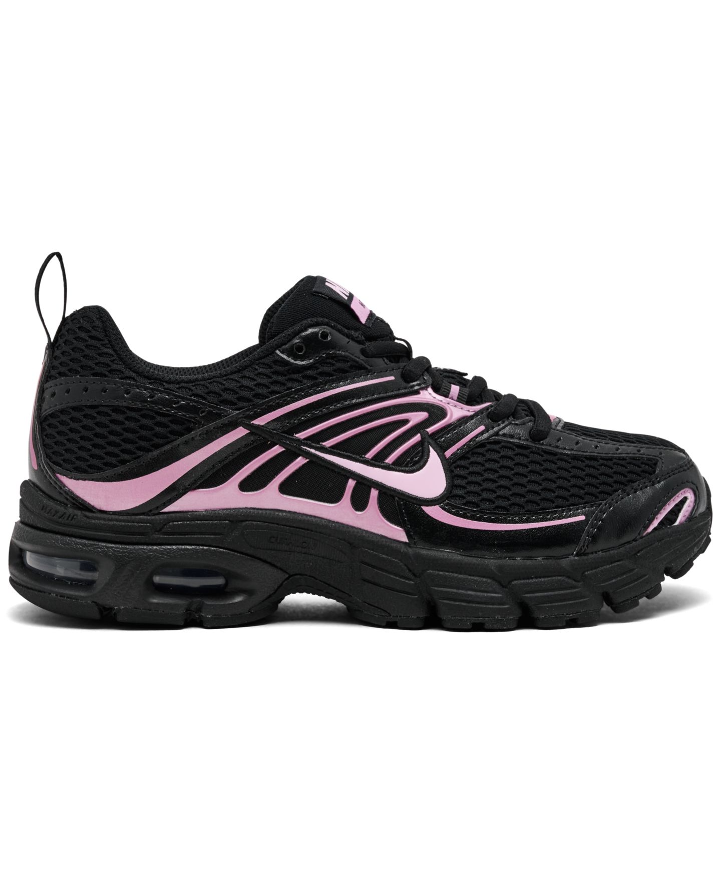Детские повседневные кроссовки Nike Air Max Moto 2K, цвет: Чёрный / Розовый — фото 2