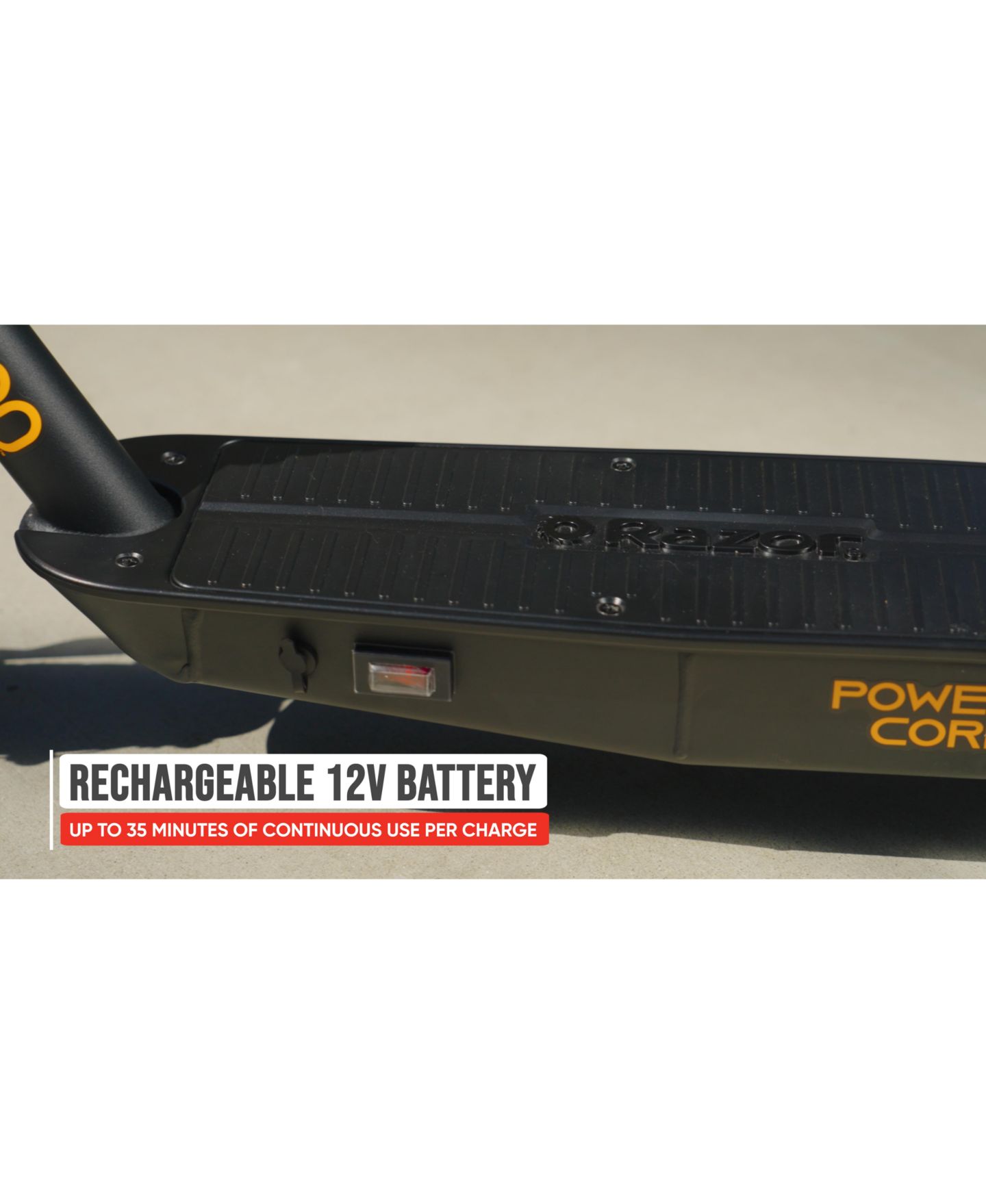 Детская игрушка Razor Power Core XLR100 Electric Scooter, Ages 8+ — фото 8