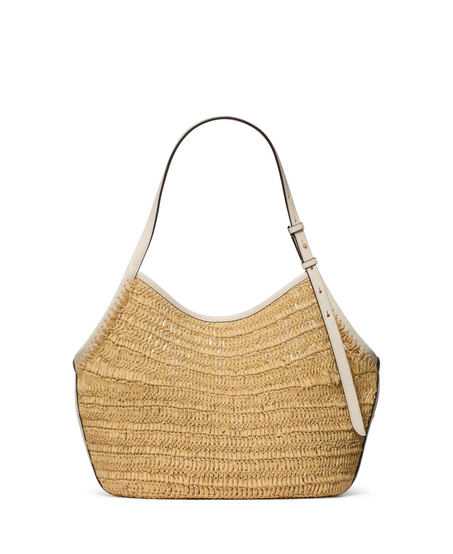 Deco Tulip Straw Large Tote Bag