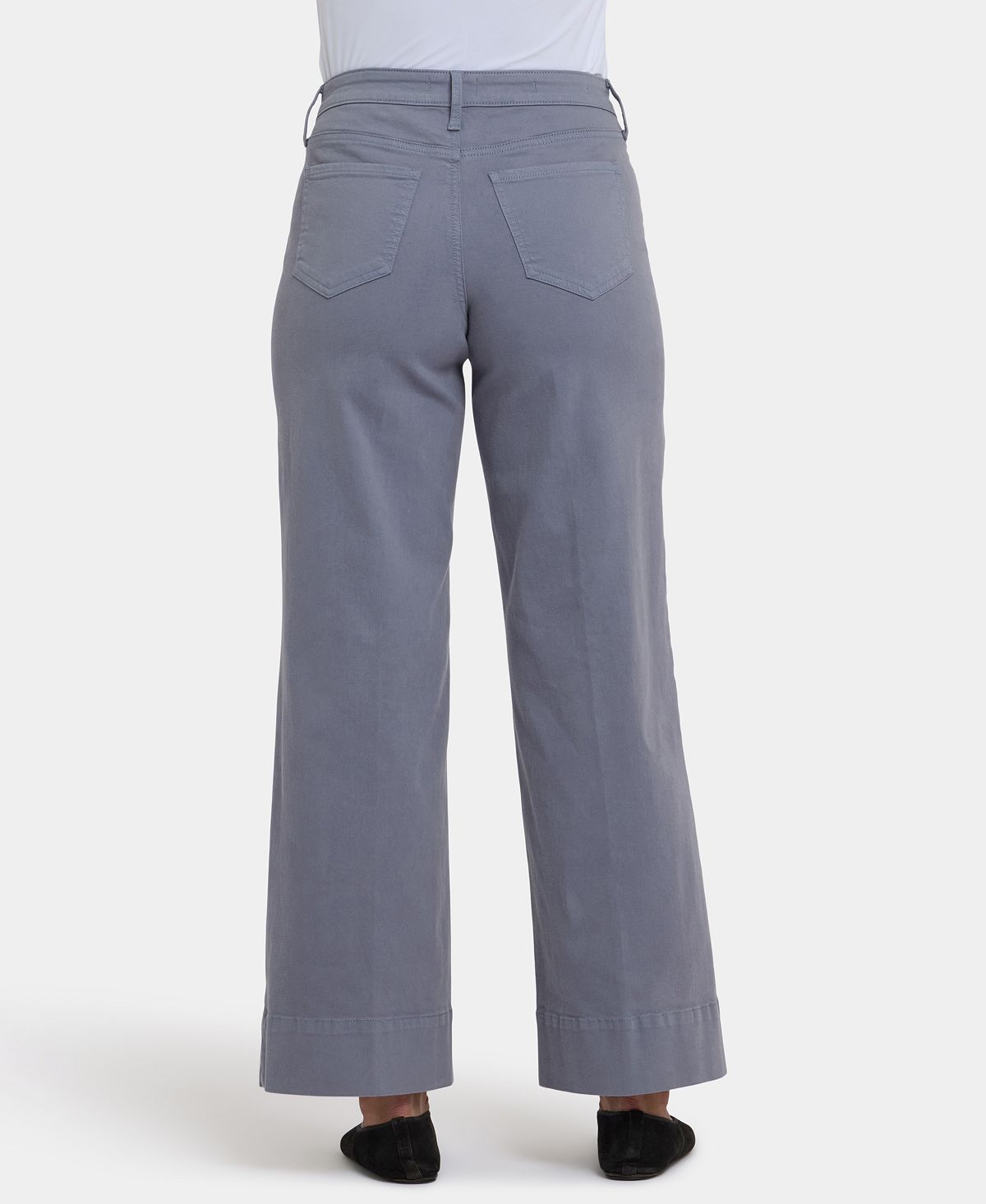 NYDJ Petite Teresa Wide-Leg Ankle Jeans with Lift Tuck Technology view 5 — MAYCSS fashion products