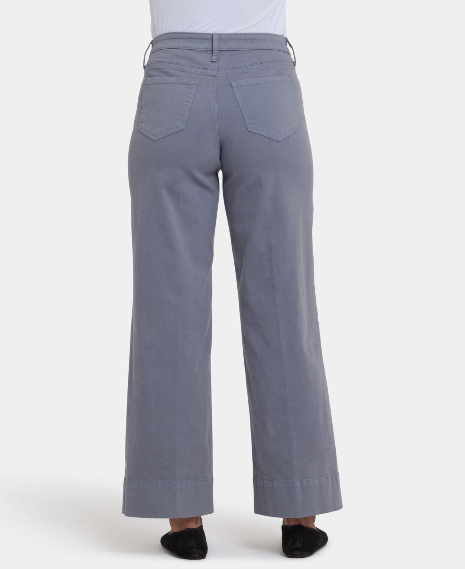 Petite Teresa Wide-Leg Ankle Jeans with Lift Tuck Technology