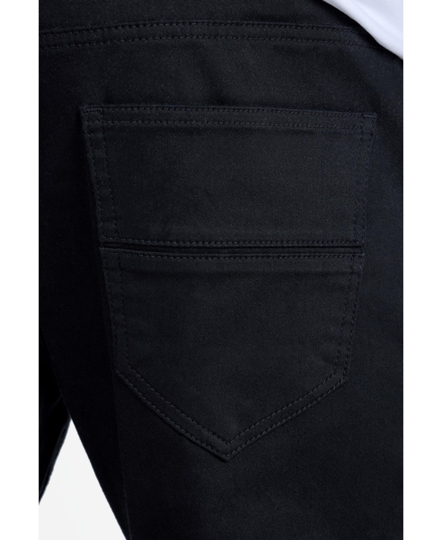 Мужские брюки XRAY Slim Fit Stretch Commuter, цвет: Чёрный — фото 8