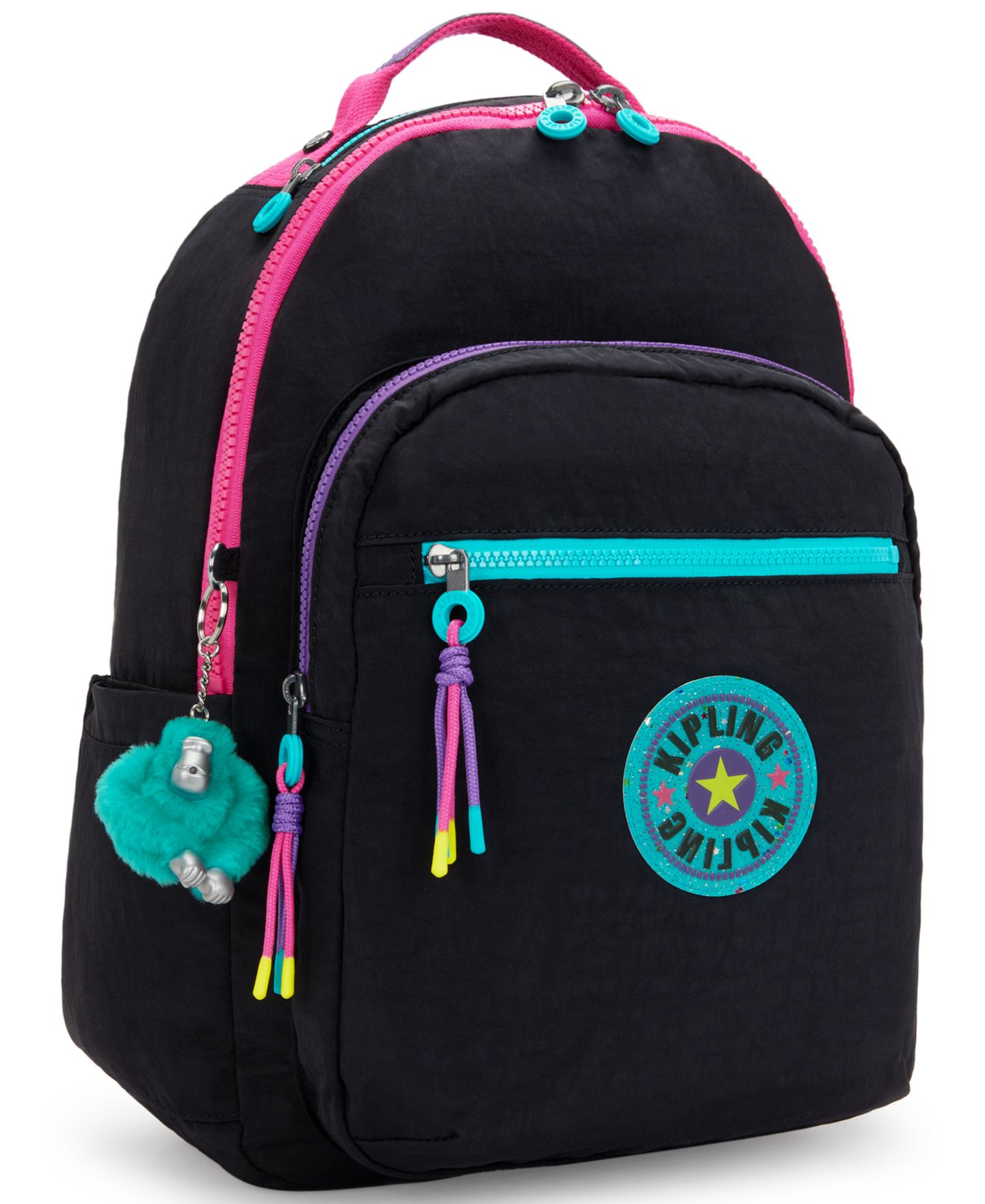 Рюкзак Kipling Seoul Medium 15" Laptop, цвет: Чёрный — фото 3