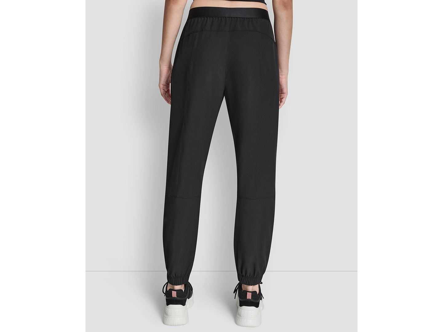 Женские брюки DKNY Sport High-Rise Jogger, цвет: Чёрный — фото 4