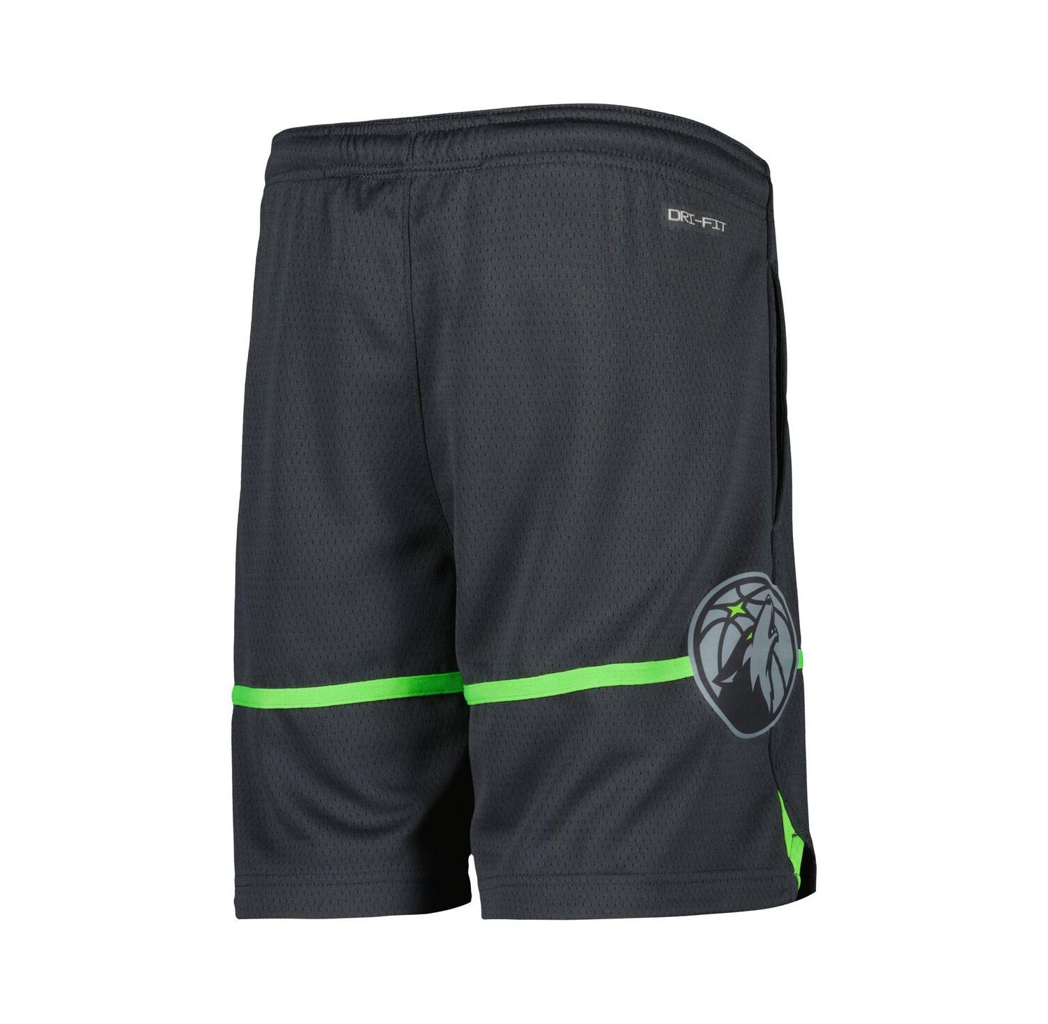 Big Boys and Girls Gray Minnesota Timberwolves Statement Edition Swingman Performance Shorts