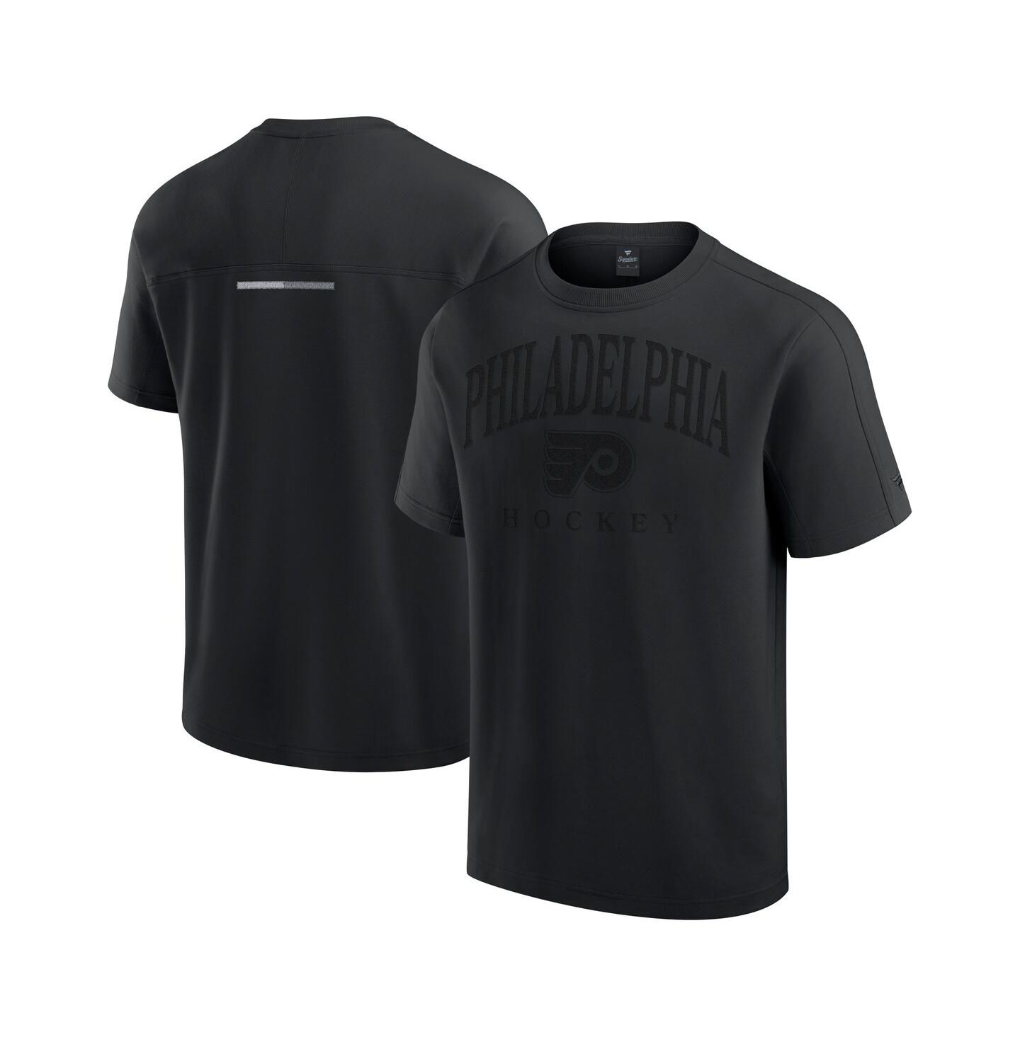 Мужская футболка Fanatics Black Philadelphia Flyers Elements Flex Tri-Blend — фото 1