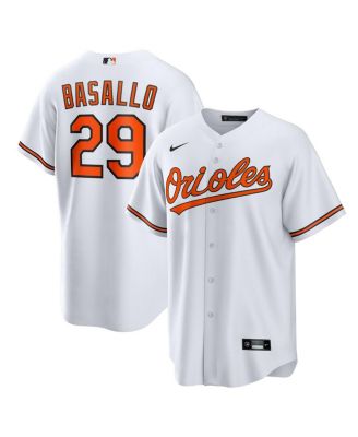 Men's Samuel Basallo White Baltimore Orioles Replica Player Jersey