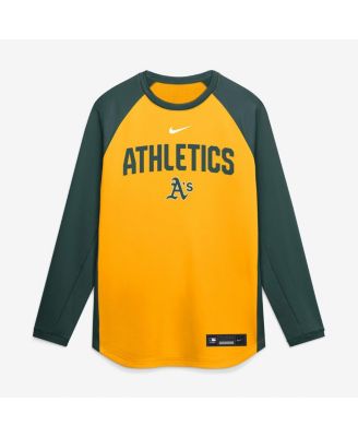 Men's Gold Athletics Authentic Collection Raglan Dri-FIT Sweatshirt