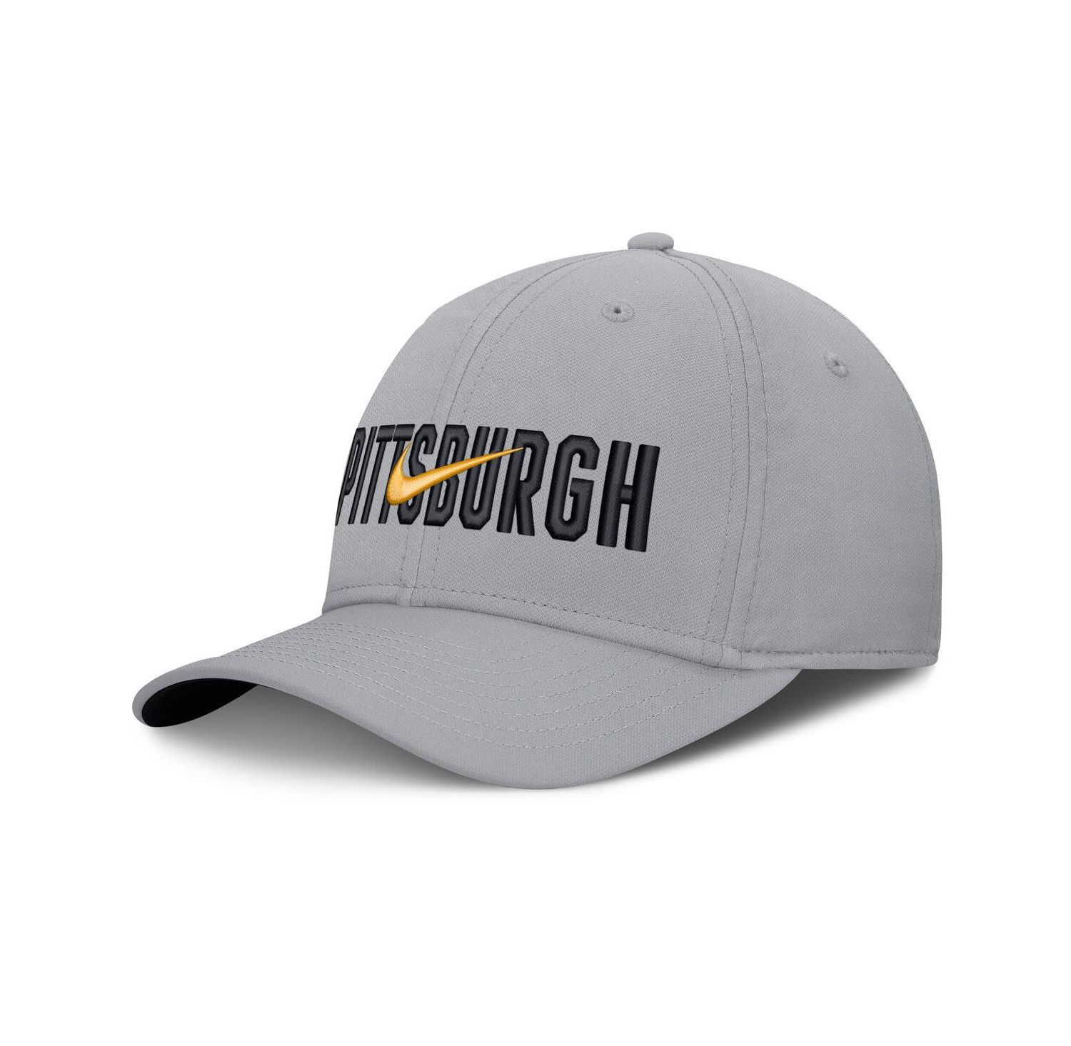 Men's Gray Pittsburgh Pirates Primetime Rise Dri-FIT Flex Hat