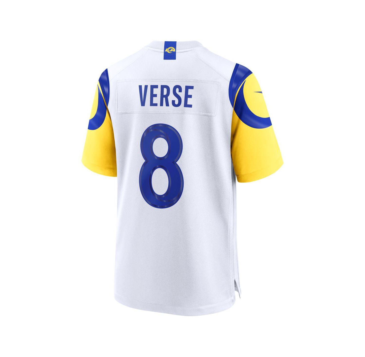 Men's Jared Verse White Los Angeles Rams White Game Player Jersey