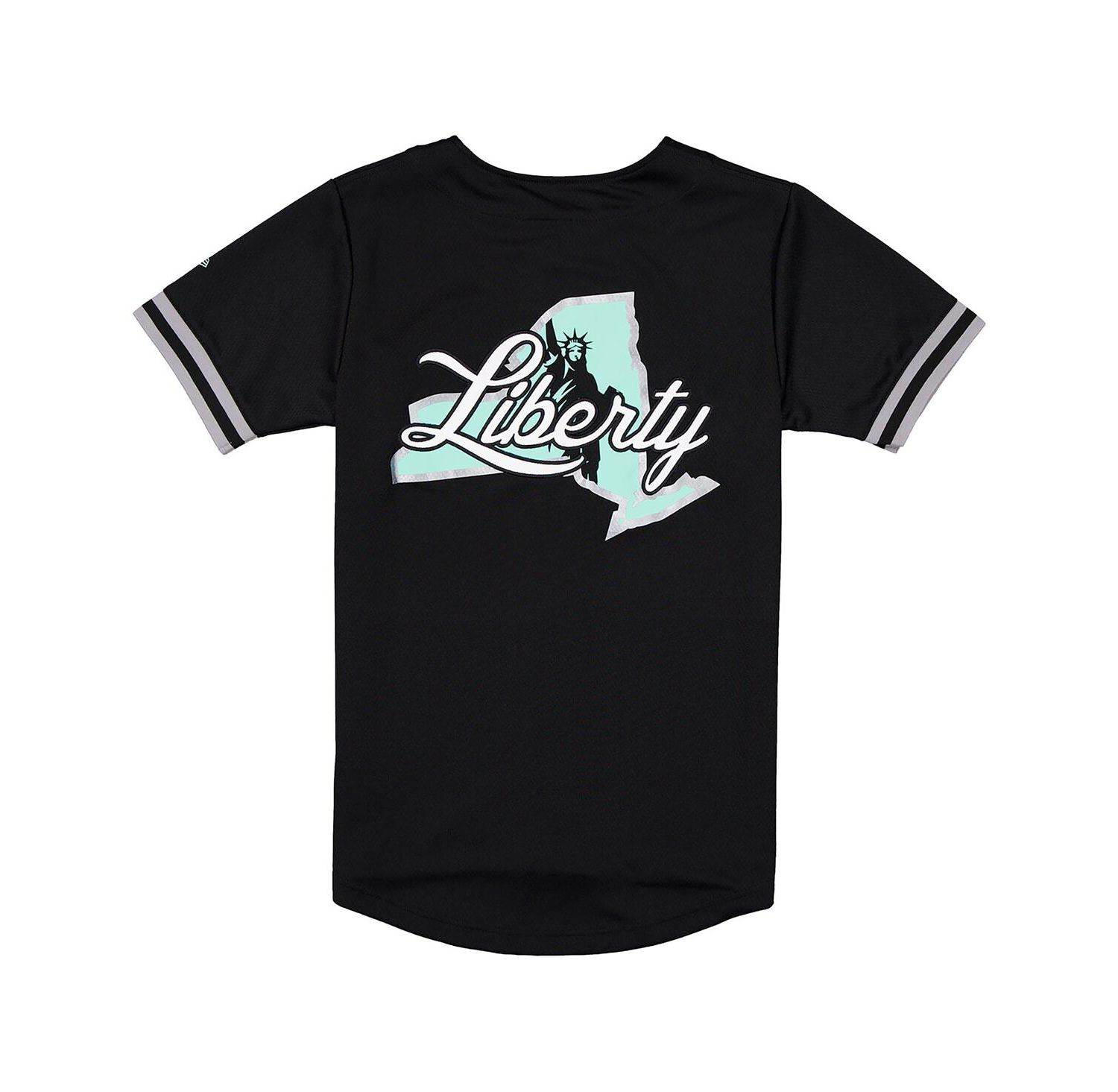 Men's Black New York Liberty 2026 WNBA Draft Hometown Baseball Jersey