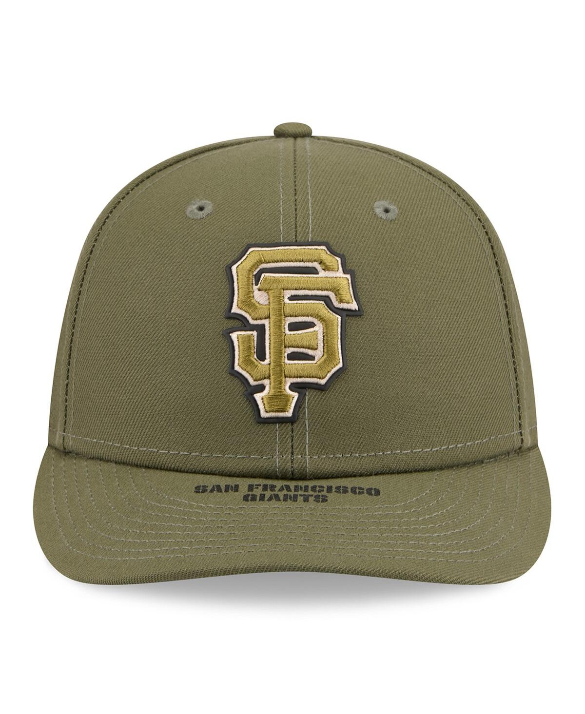 New Era Men's Olive San Francisco Giants 2026 Armed Forces Day Low Profile 59FIFTY Fitted Hat