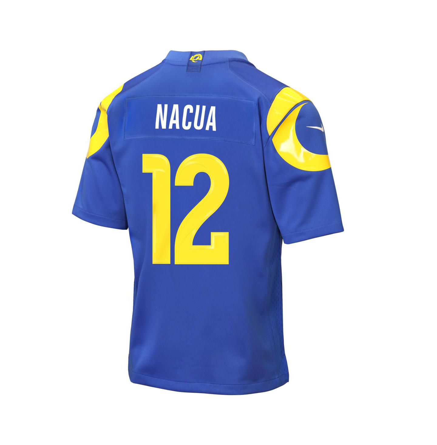 Детское джерси Nike Puka Nacua Los Angeles Rams Game, Royal — фото 3