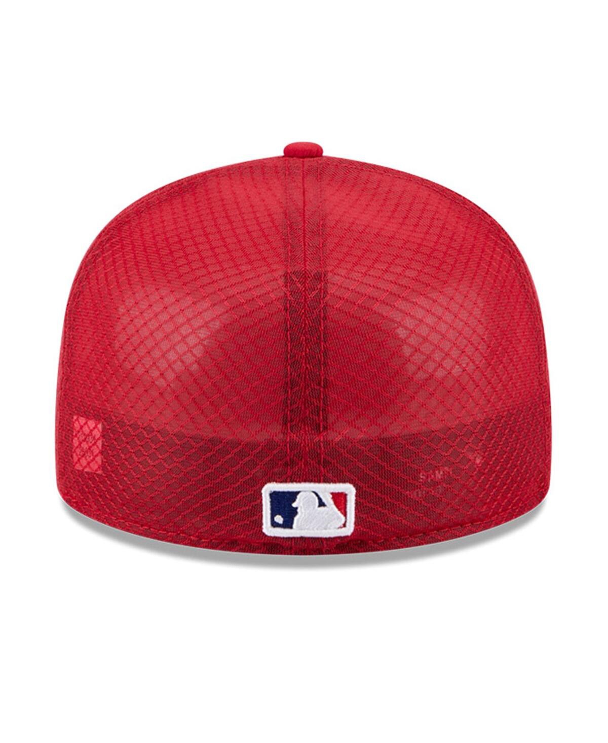 New Era Men's Red Philadelphia Phillies 2026 Batting Practice 59FIFTY Fitted Hat