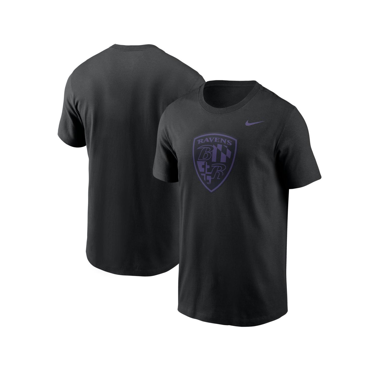 Men's Black Baltimore Ravens Clutch Player T-Shirt