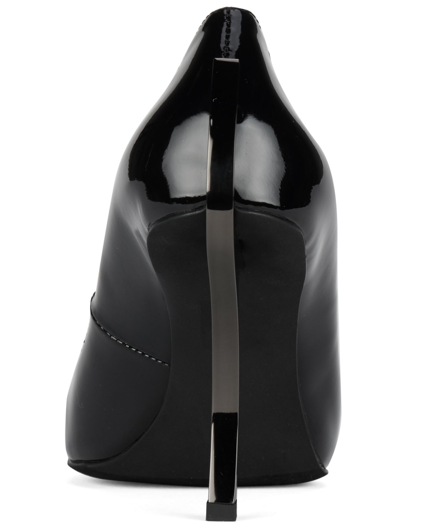 Женские туфли Jeffrey Campbell Miss-Vixen Pointed Toe Pumps, цвет: Чёрный лаковый — фото 3