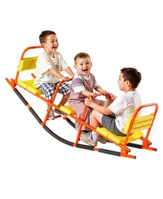 Metal Kids Seesaw for 2 with 200 Lb Capacity, Ages 3