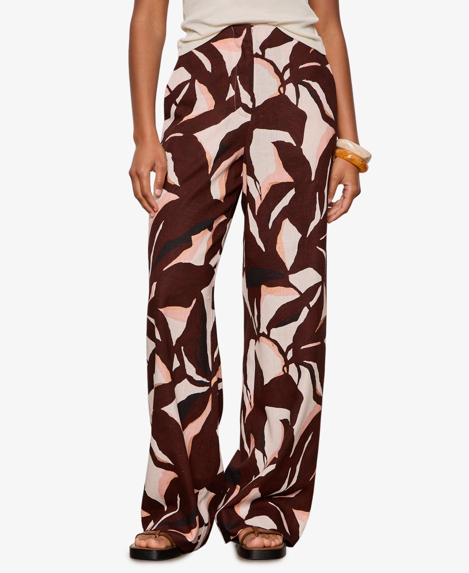 Women's Best Time Printed Mid-Rise Pants
