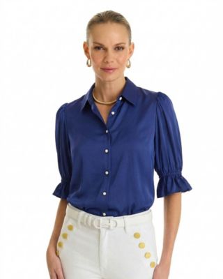 Women's Cindy Ruffle Sleeve Blouse