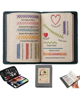 Embroidery Book Kit Love Stitches Guide Sewing Tool