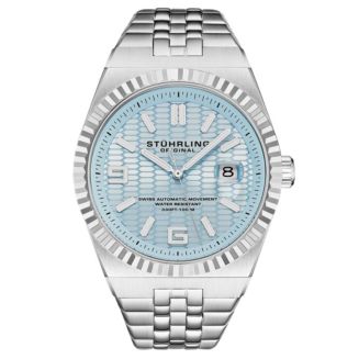 Stuhrling Original Men s Sentinel Swiss Automatic 42mm Stainless