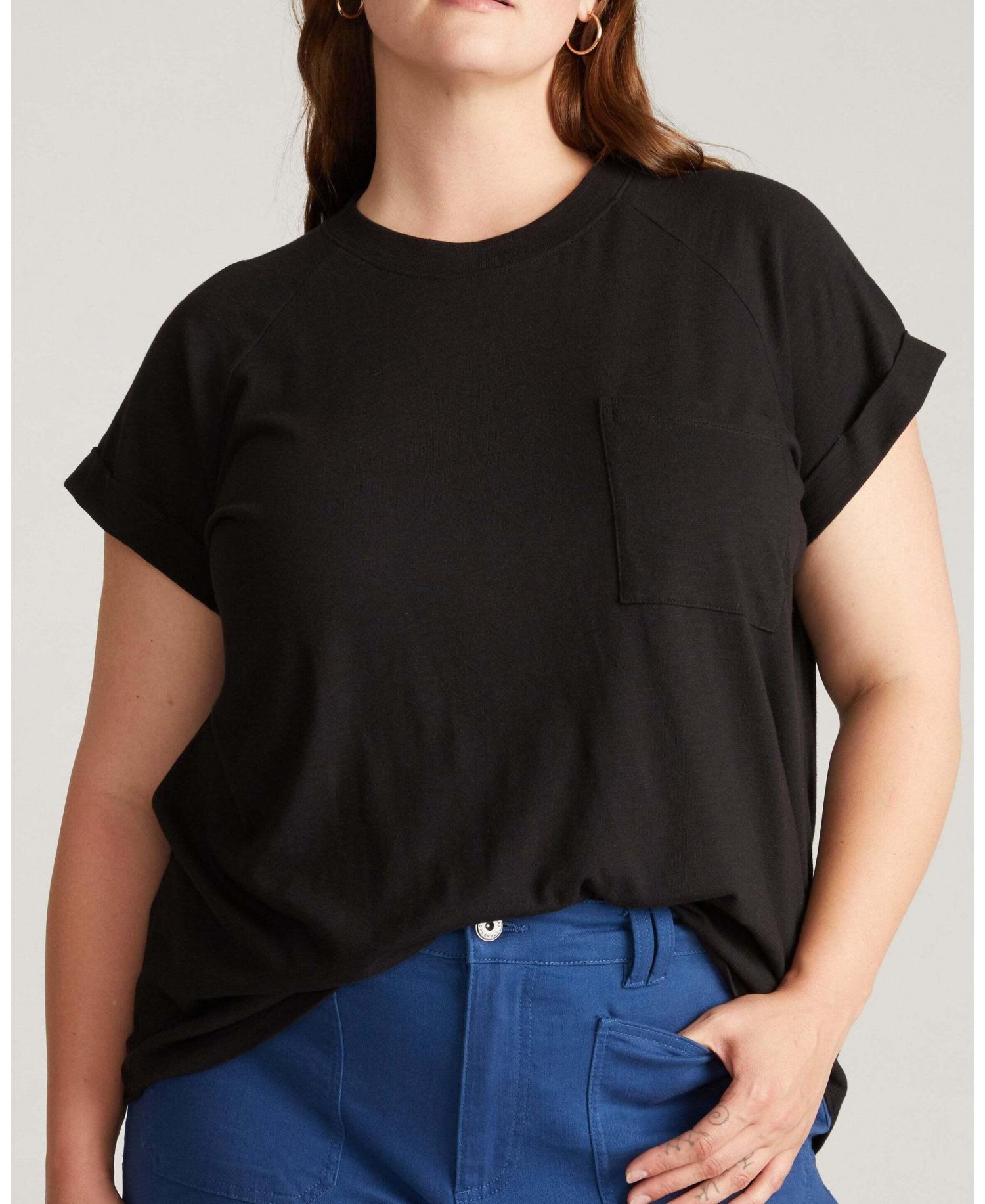 Plus Size Light-As-Air Boy Tee