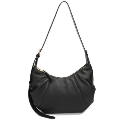 Nova Leather Crescent Hobo Medium Shoulder Bag Slouchy Half-Moon Dumpling Bag