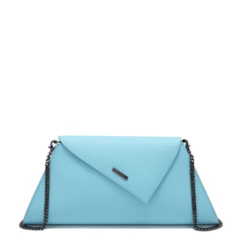 Женские SUSU Womens Saffiano Leather Envelope Clutch Purse Crossbody Evening Bag with Chain Strap Elegant Handbag