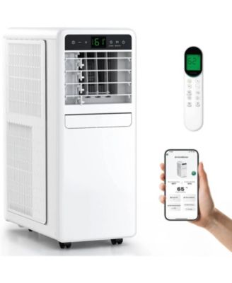 12000 BTU Smart Portable AC, Drainage-Free with Timer