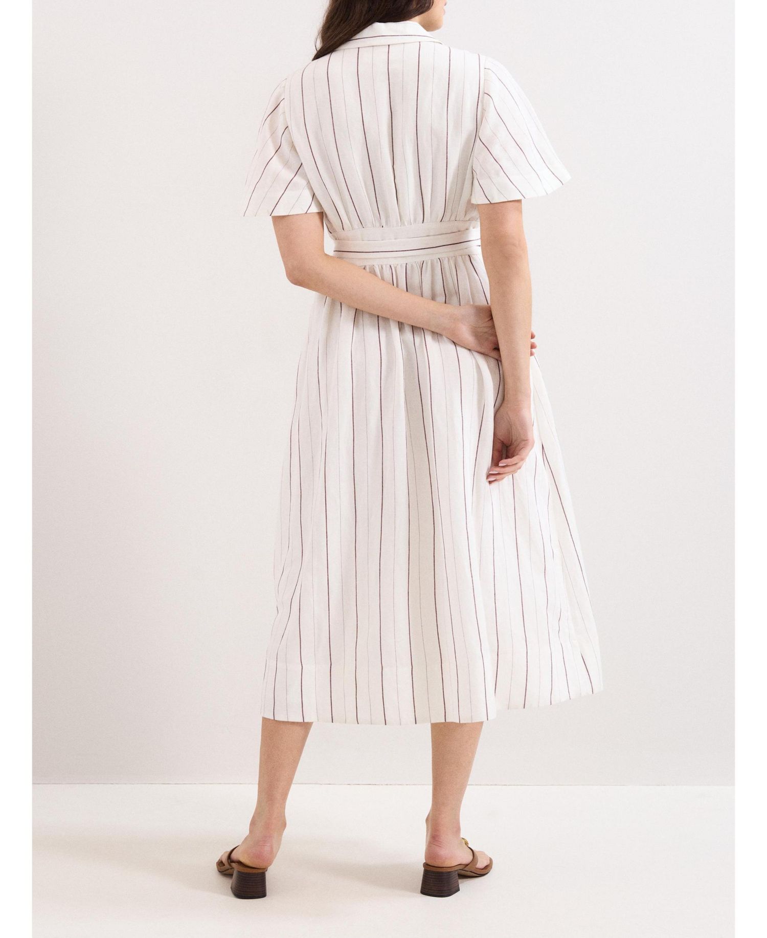 Women's Marielle Striped Shirt Dress