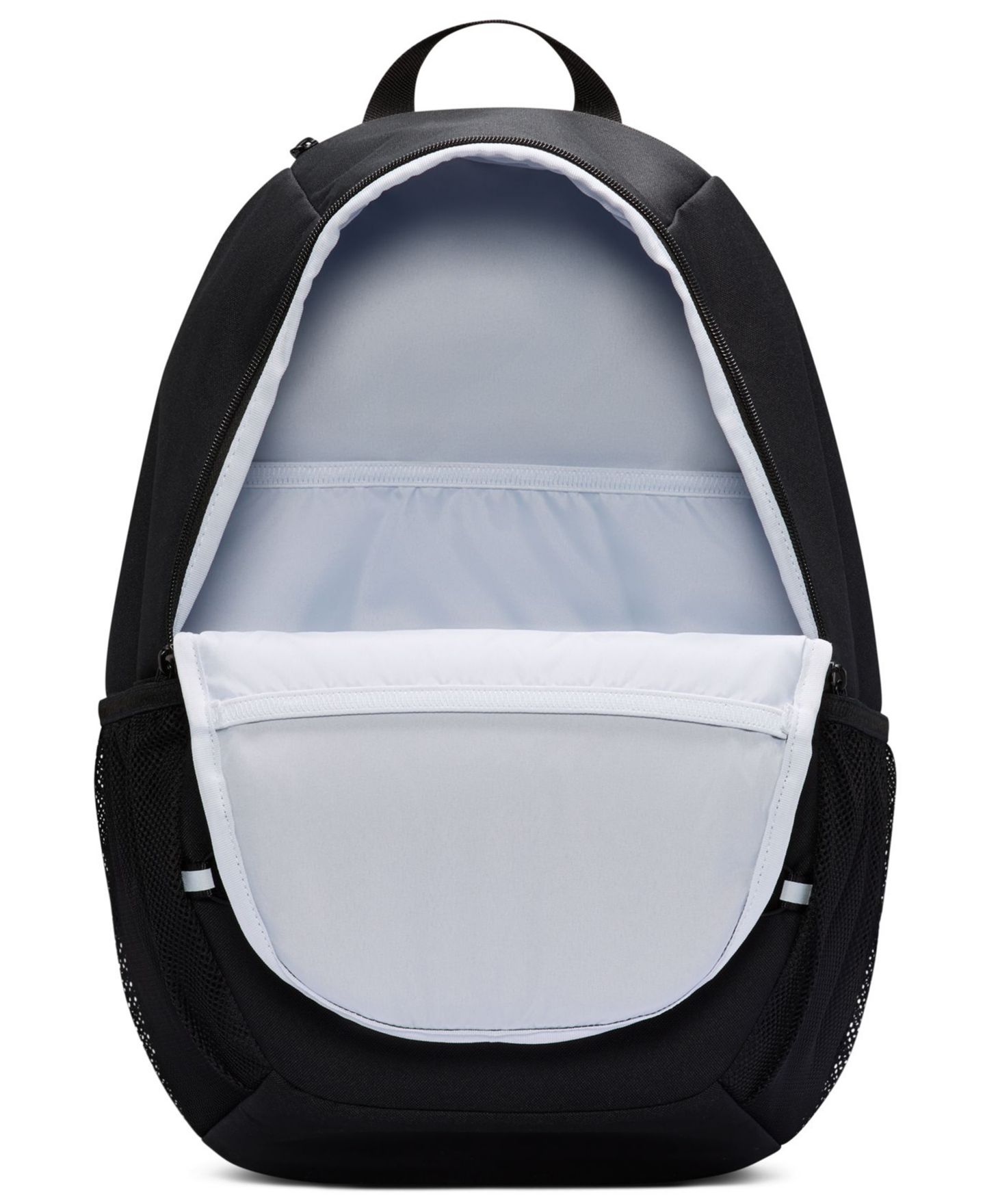 Рюкзак Nike Heritage Sweep Tech (25L), цвет: Чёрный / Серебряный — фото 4