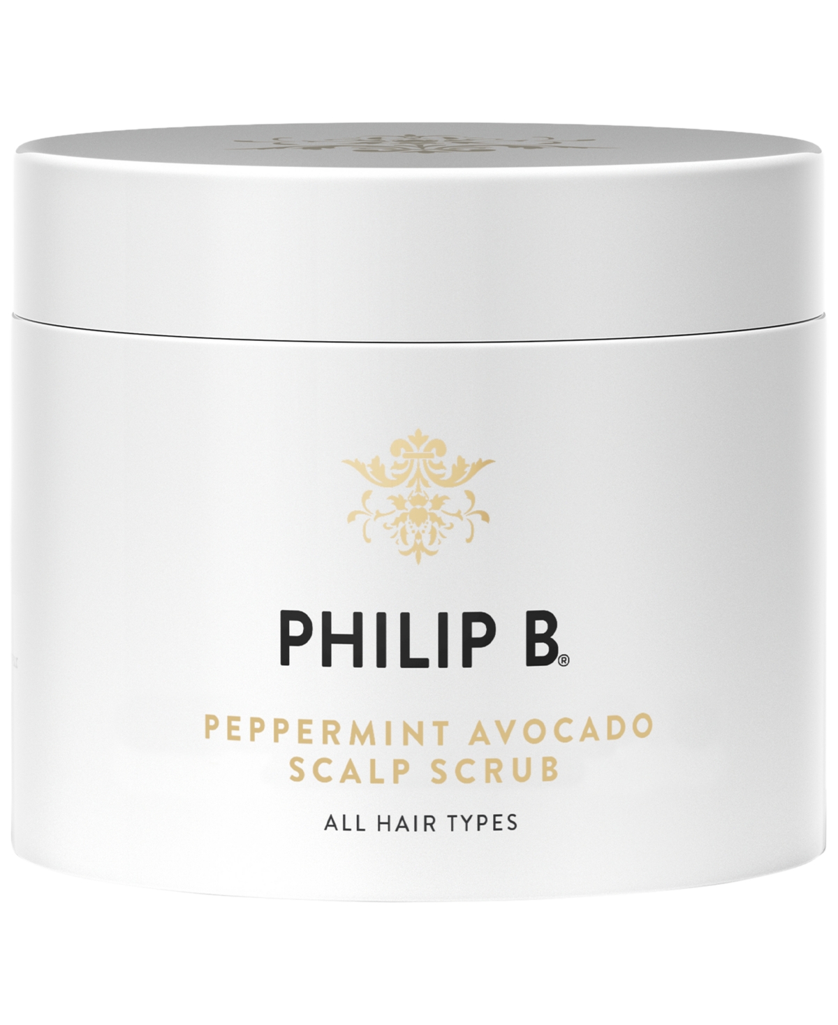 Philip B Peppermint Avocado Scalp Scrub, 8 oz.