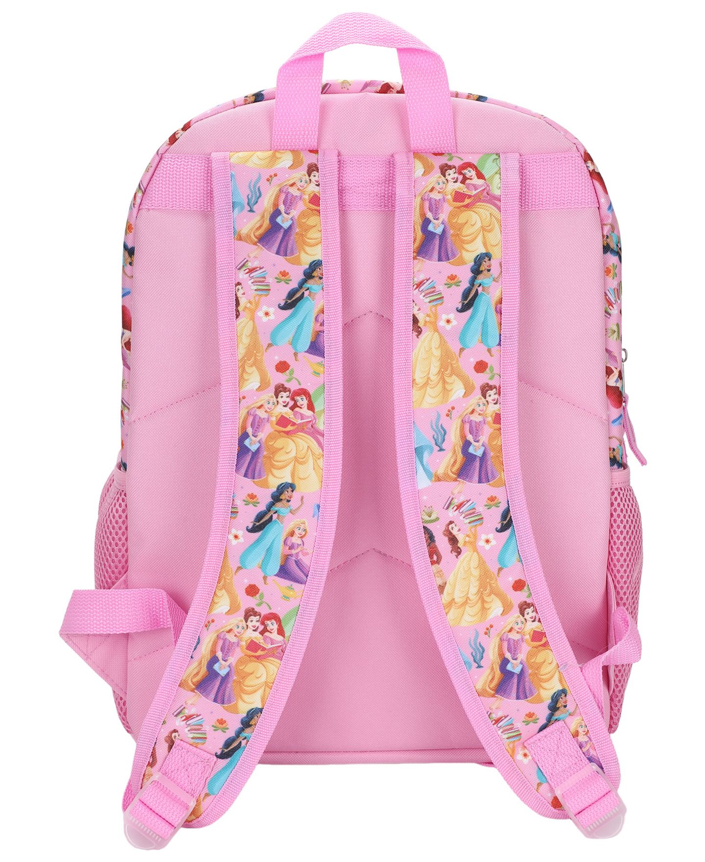 Сумки Disney Princess All Over Print Backpack, Lunch Bag, Pencil Case and Key Chain, 4-Piece Set для девочек, цвет: Розовый — фото 6