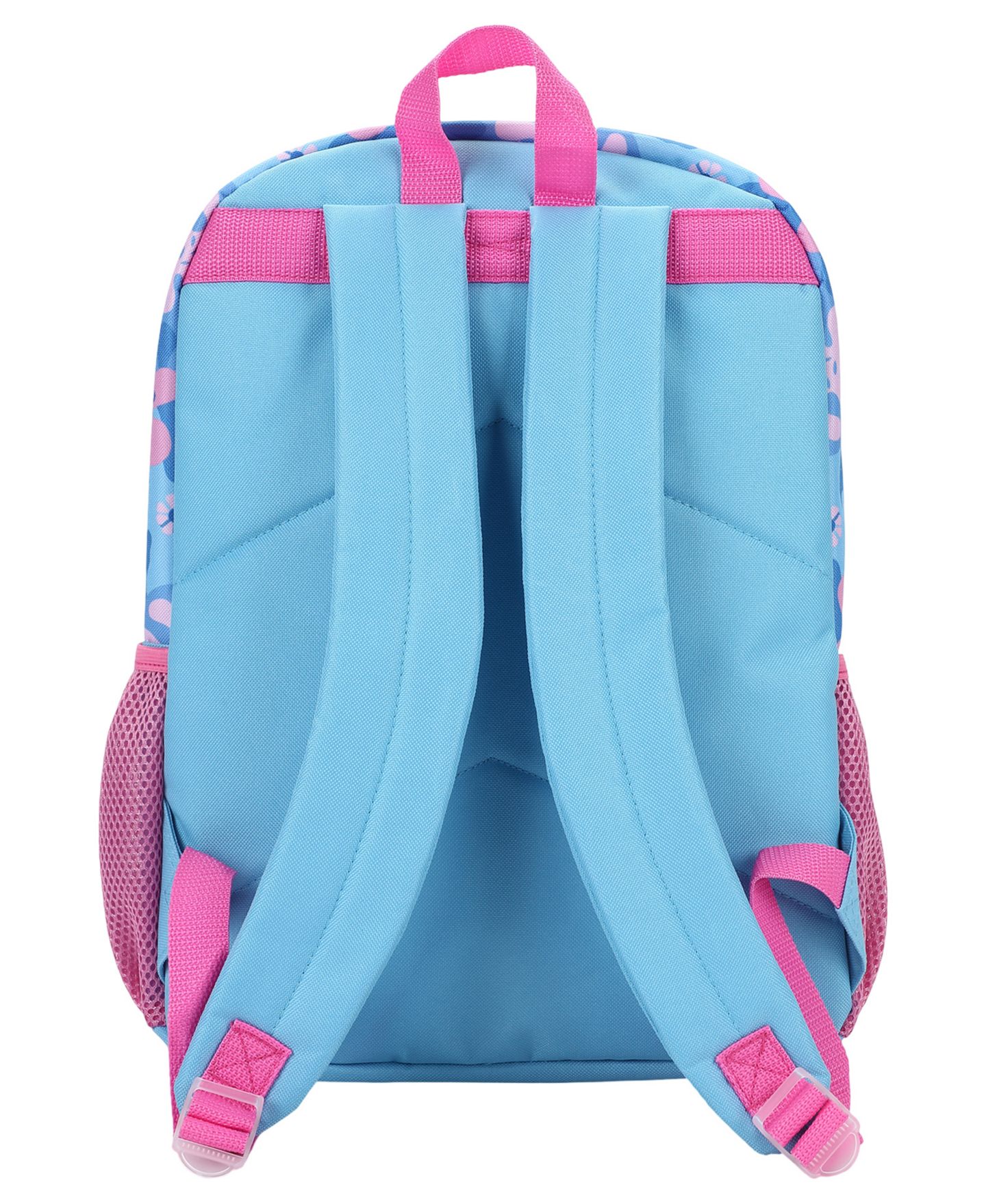 Детские сумки Stitch Backpack, Lunch Bag, Pencil Case, Key Chain and Caraniber, 5-Piece Set, цвет: Синий — фото 6