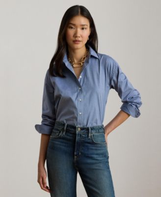 Women's Oversized Button Placket Shirt