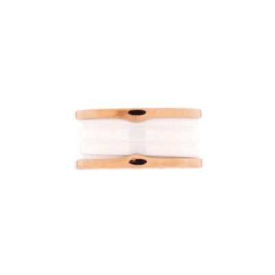 Pre-Owned Bvlgari B.Zero1 Three Band Ring - 18k rose gold