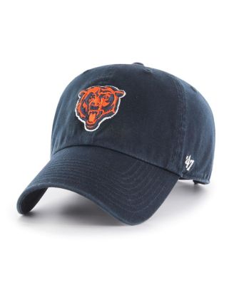 Men's Navy Chicago Bears Historic Logo Clean Up Adjustable Hat