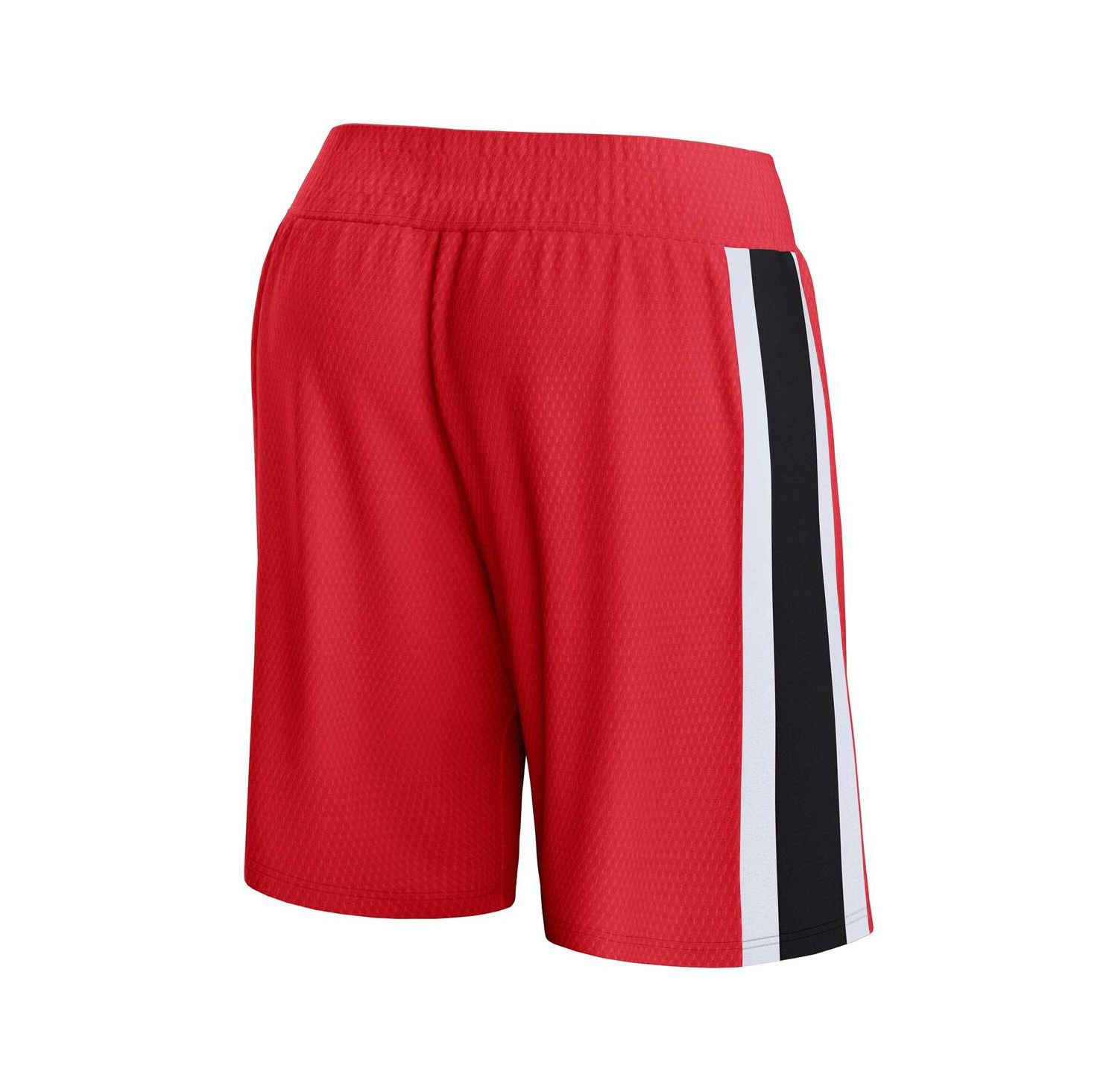 Men's Red Atlanta Hawks Referee Iconic Mesh Shorts