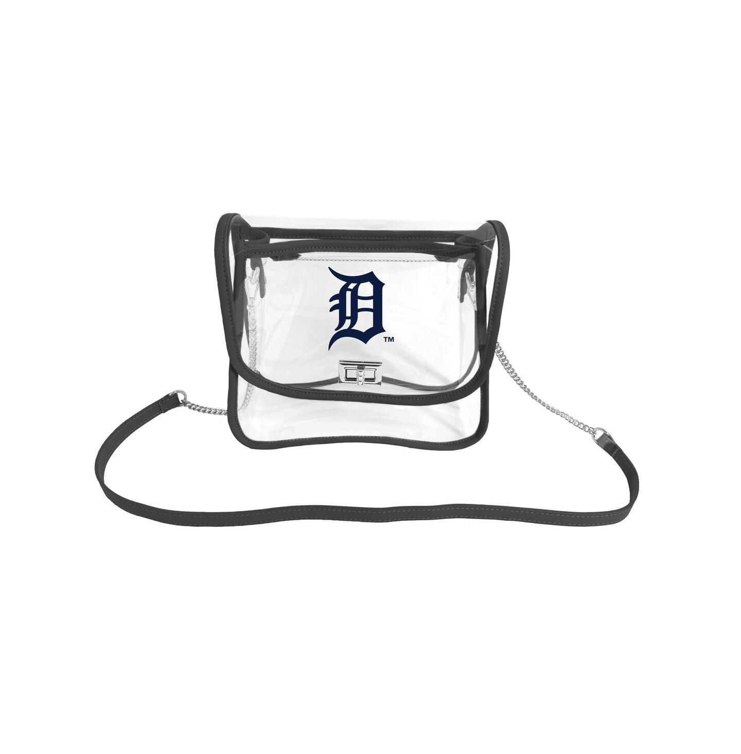 Женская сумка Logo Brands Detroit Tigers Sideline Clear Purse — фото 1
