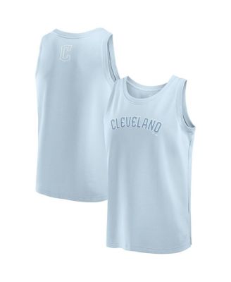 Men's Light Blue Cleveland Guardians Elements Tank Top