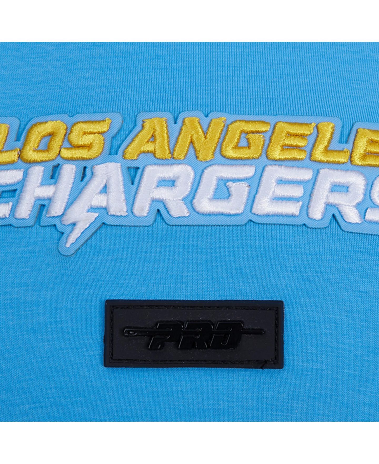 Мужская футболка Pro Standard Justin Herbert Powder Blue Los Angeles Chargers Fast Lane Name and Number Player — фото 5