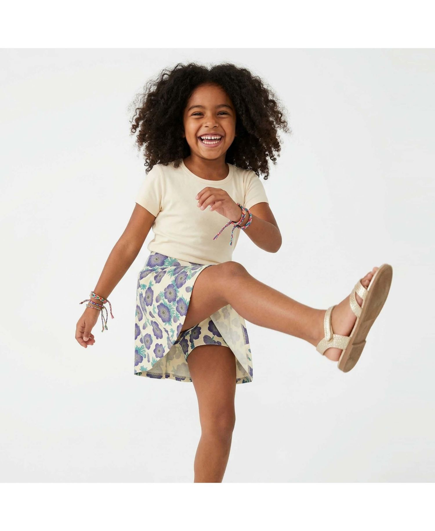Girls Fair Trade Organic Cotton Pocket Skort